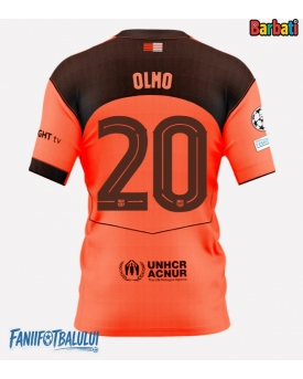 Barcelona Dani Olmo #20 Tricou Fotbal Replică 2025-26 Barbati Treilea